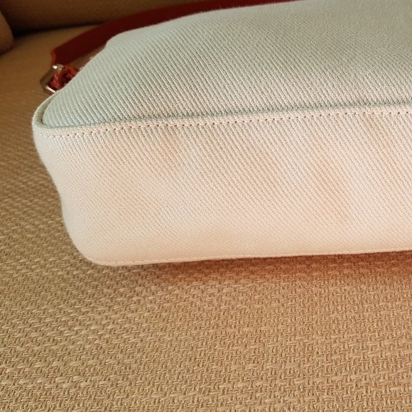 Longchamp Canvas/ Leather Crossbody Bag with Adjustable Strap - Picture 5 of 13